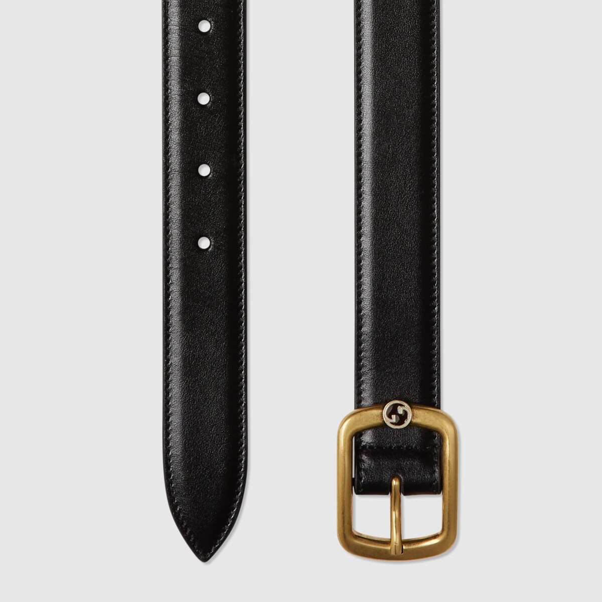 Belt with rectangular buckle - 2