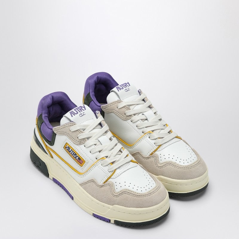 スニーカー AUTRY LOW CLC WHITE/PURPLE/DARK GREEN SNEAKER AUTRY LOW CLC WHITE/PURPLE/DARK GREEN SNEAKER | netdressed