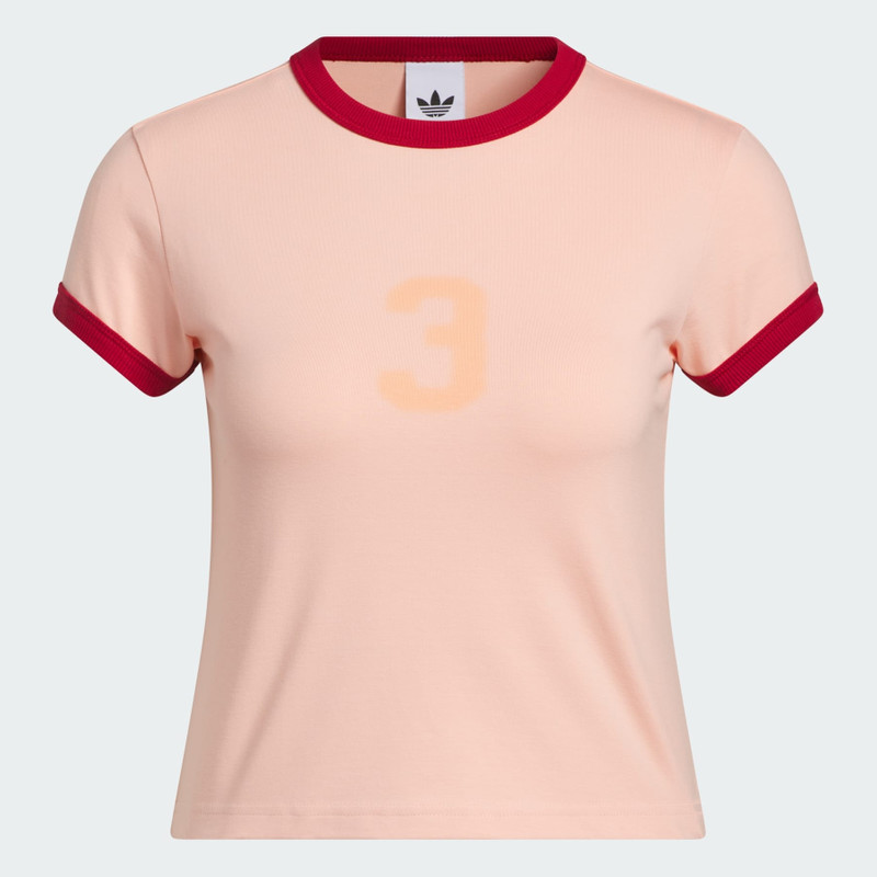 GRAPHIC RINGER BABY TEE 1
