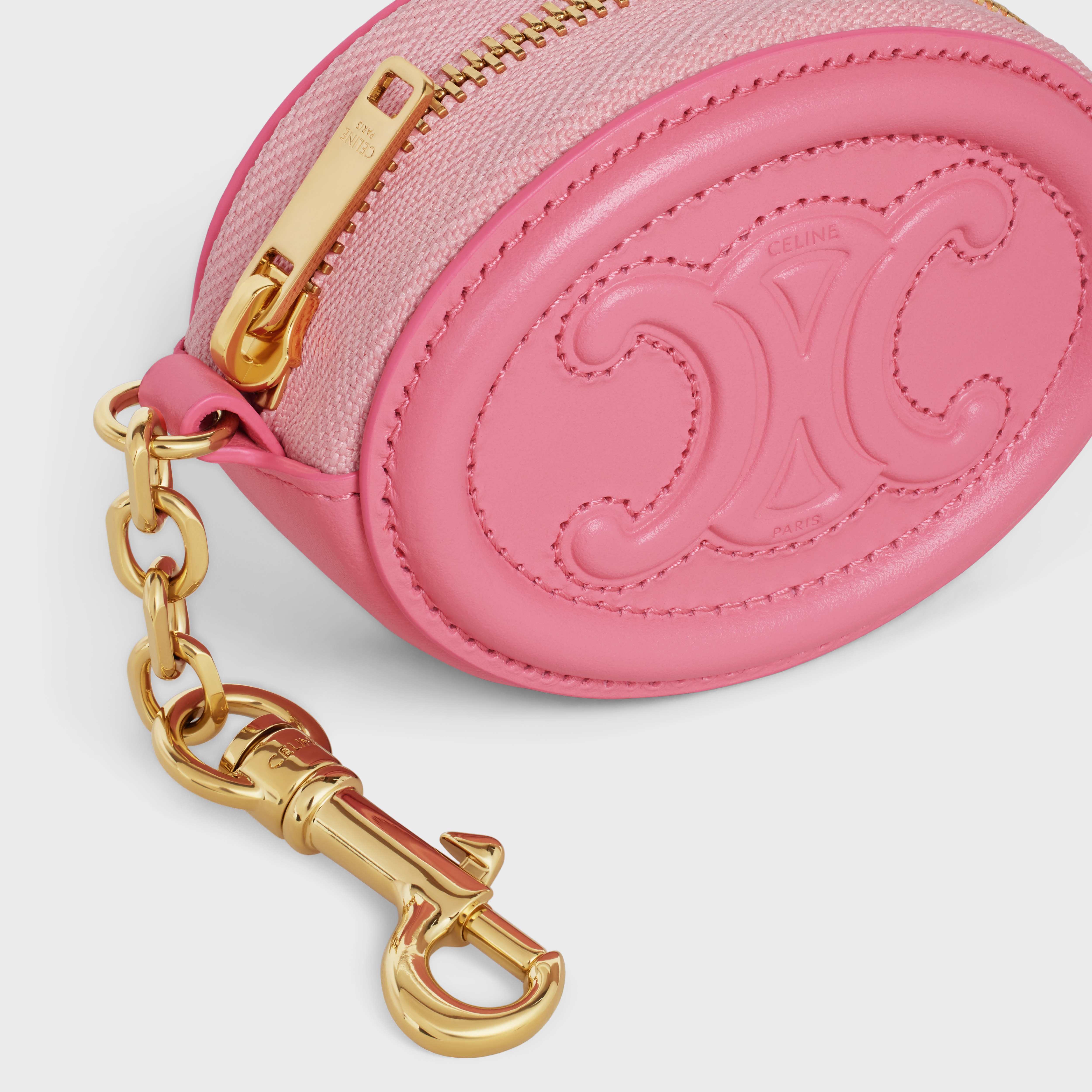 PURSE WITH HOOK cuir triomphe in Smooth calfskin - 4