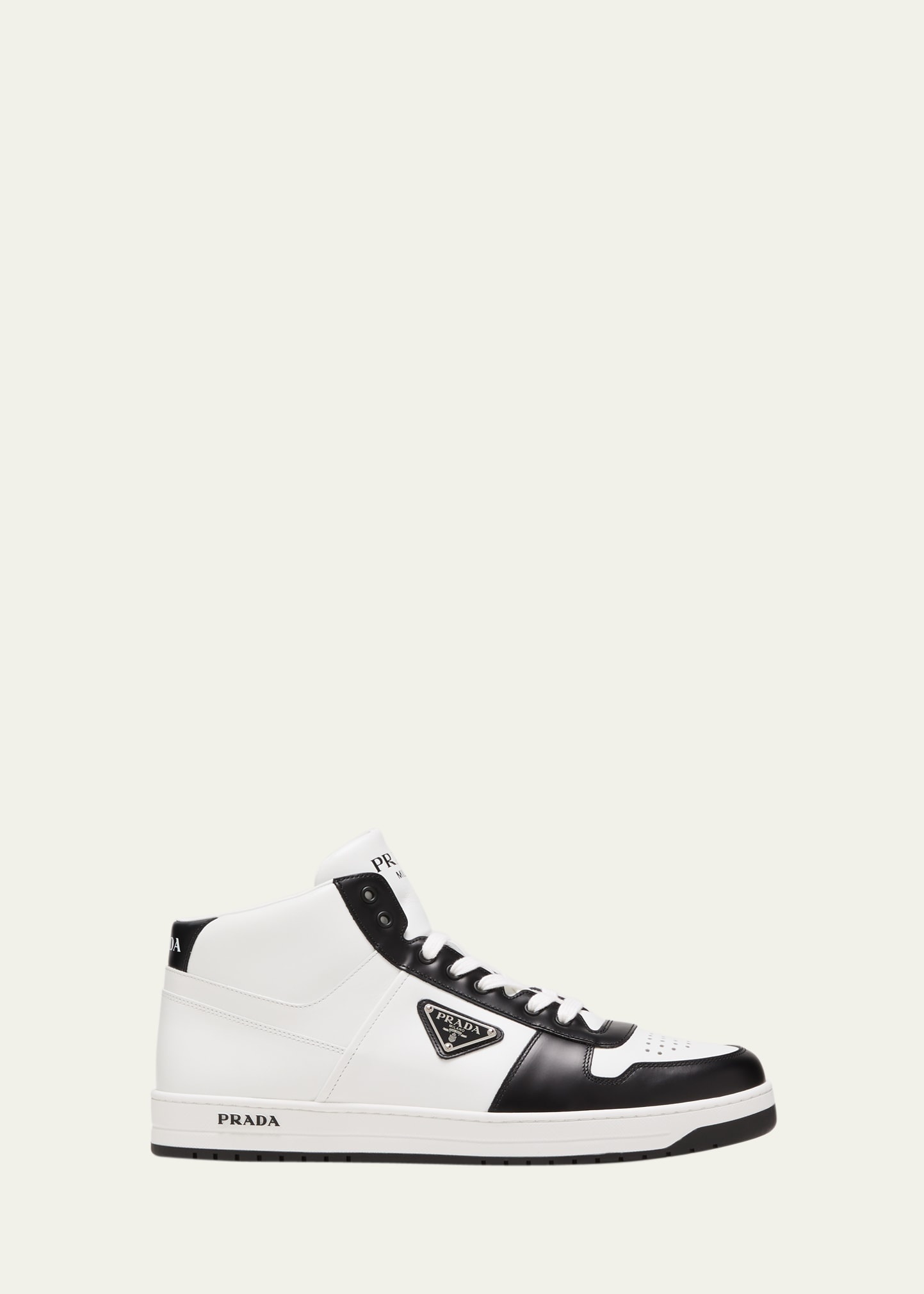 Men's Downtown Leather High-Top Sneakers - 1