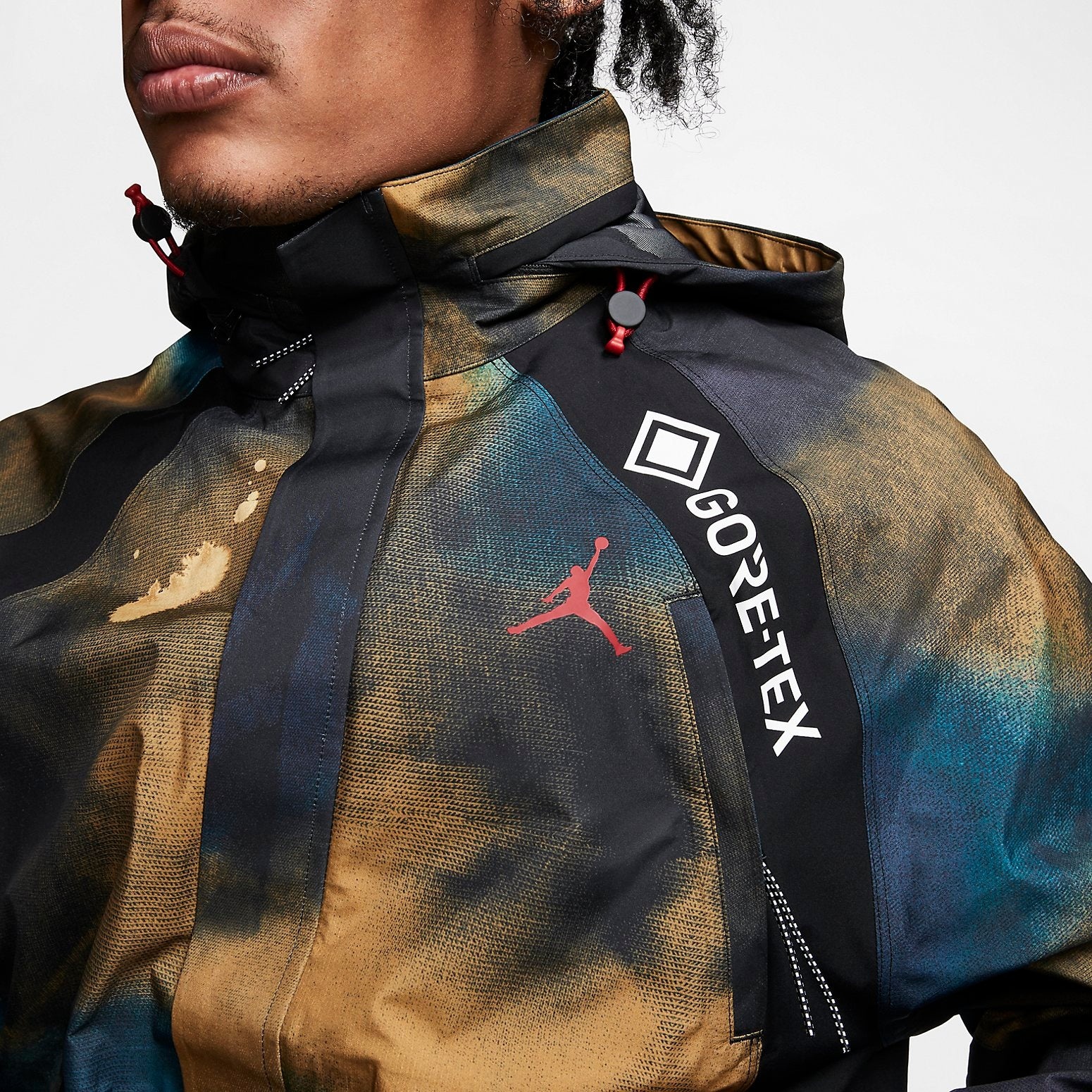 Air Jordan Gore-tex Casual Sports waterproof hooded Interchange Jacket CT6223-010 - 4