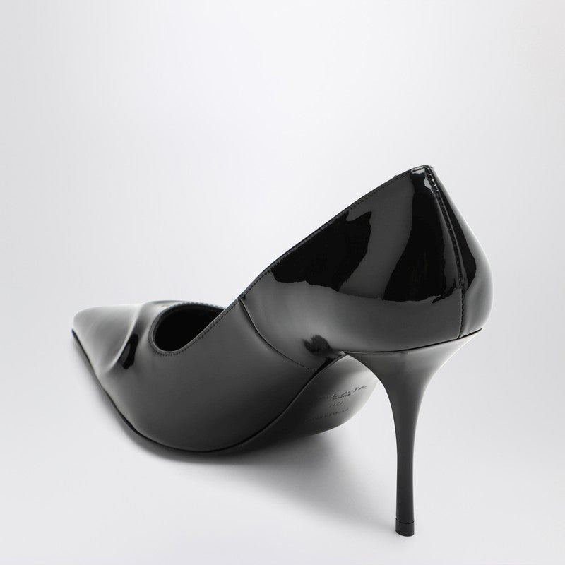 Alaia Pumps Le Coeur 3D 90 In Black Varnish Women - 2