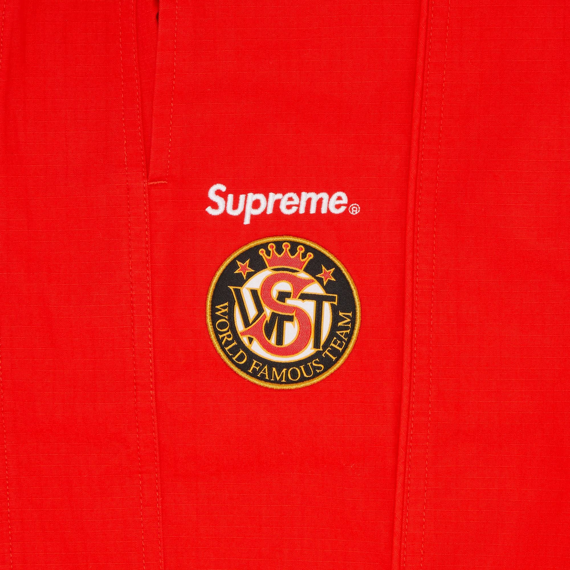 Supreme x Umbro Cotton Ripstop Track Pant 'Red' - 3