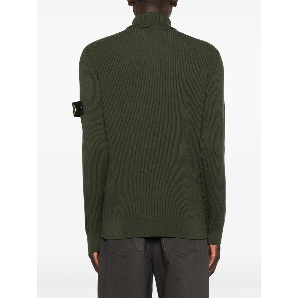 Stone Island Green Sweaters & Knitwear - Jumpers Men - 4