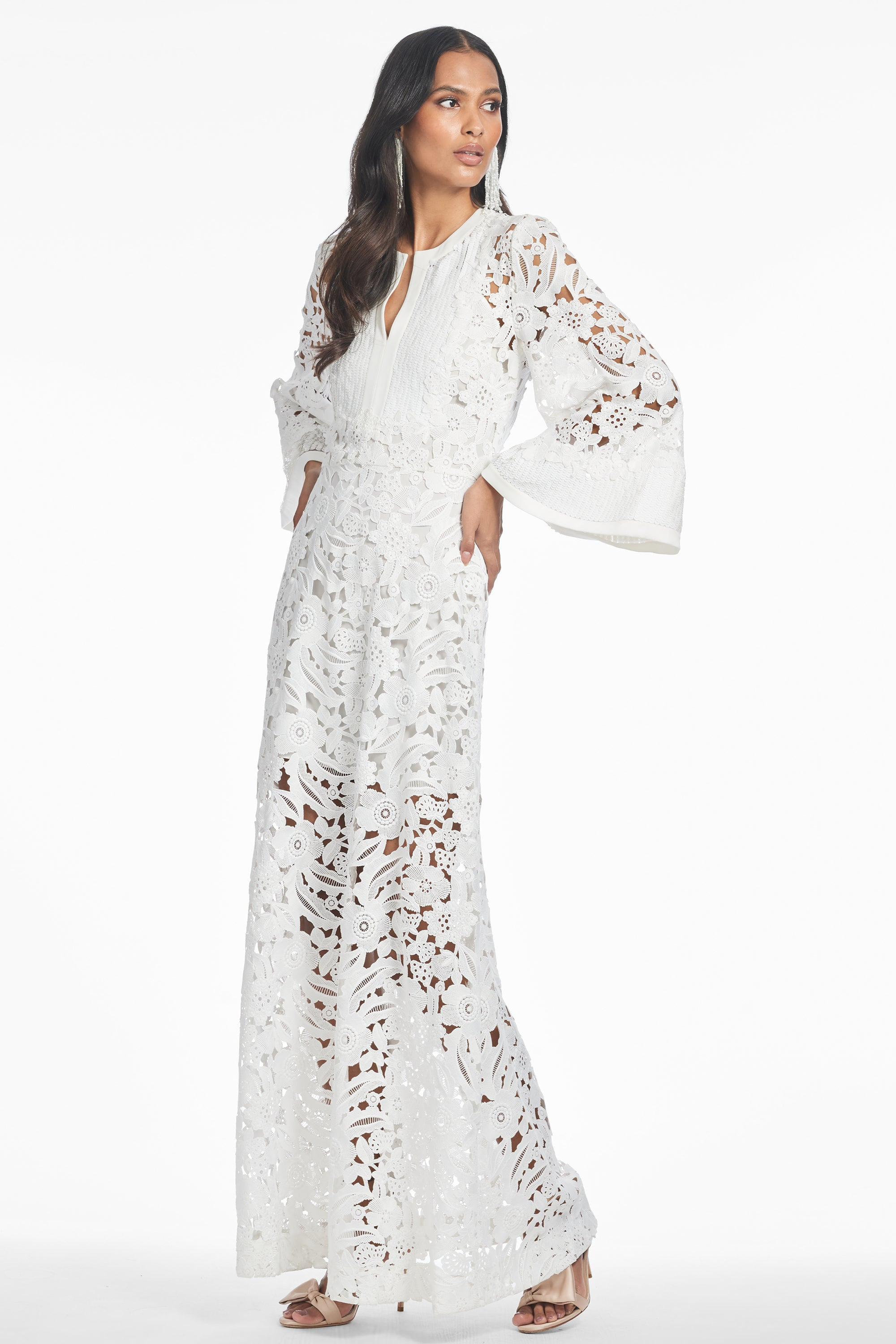 CYNTHIA GOWN - WHITE - 5