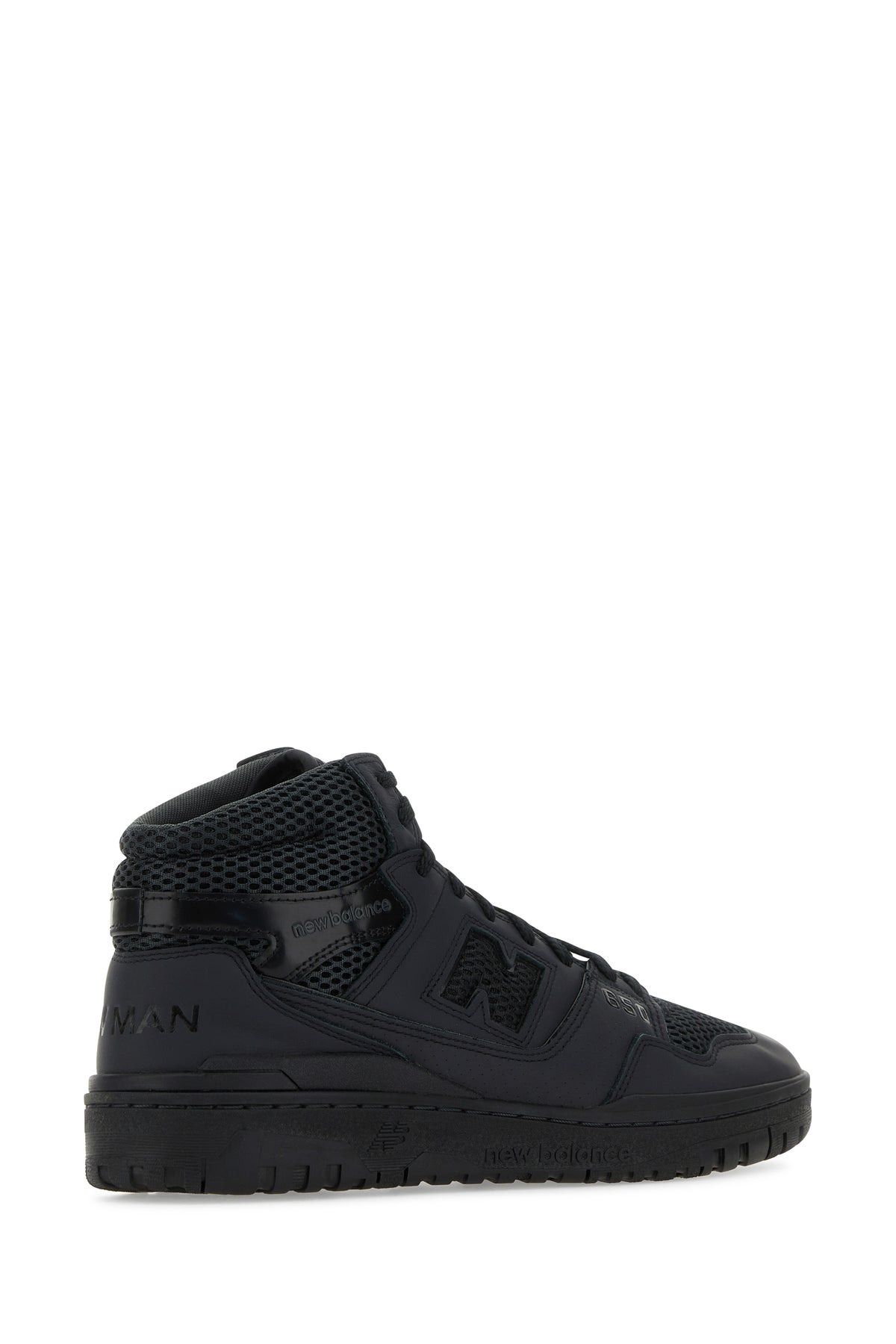 Black leather and mesh Junya Watanabe x New Balance BB650 sneakers - 3