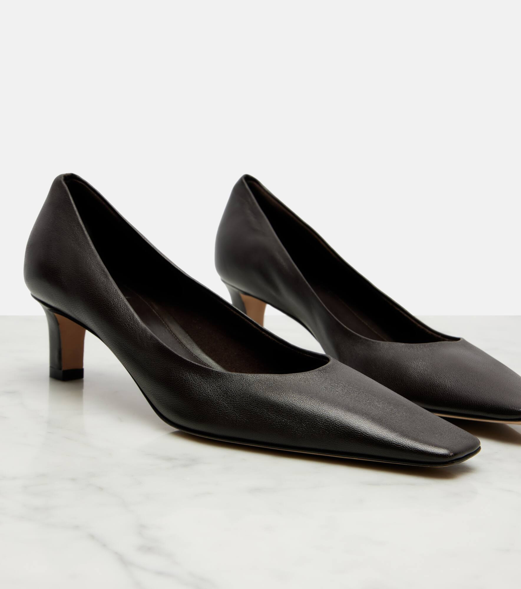 Carla 45 leather pumps - 5
