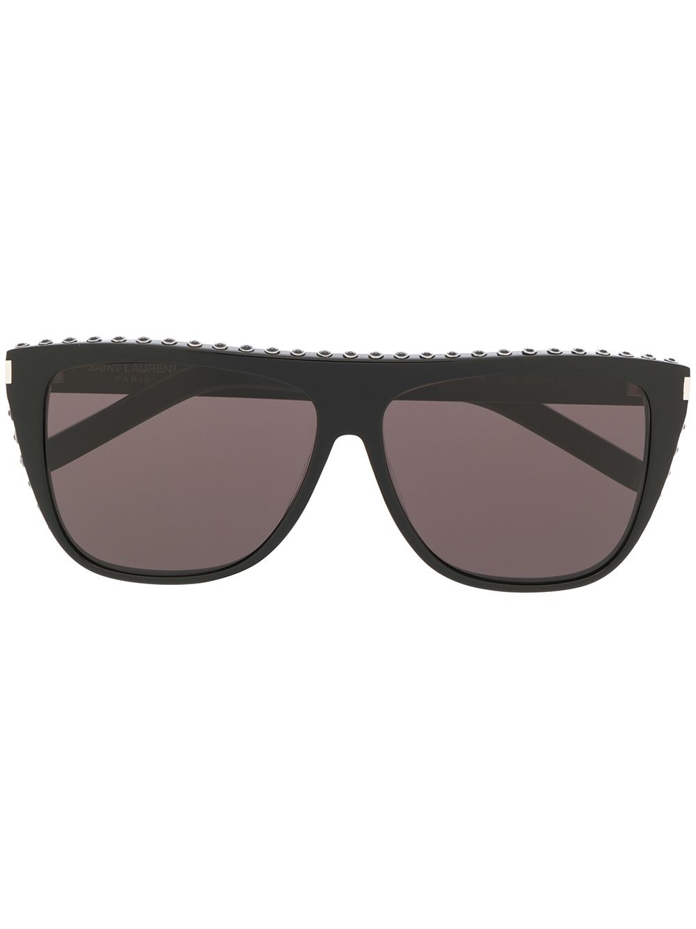 tinted square sunglasses - 1