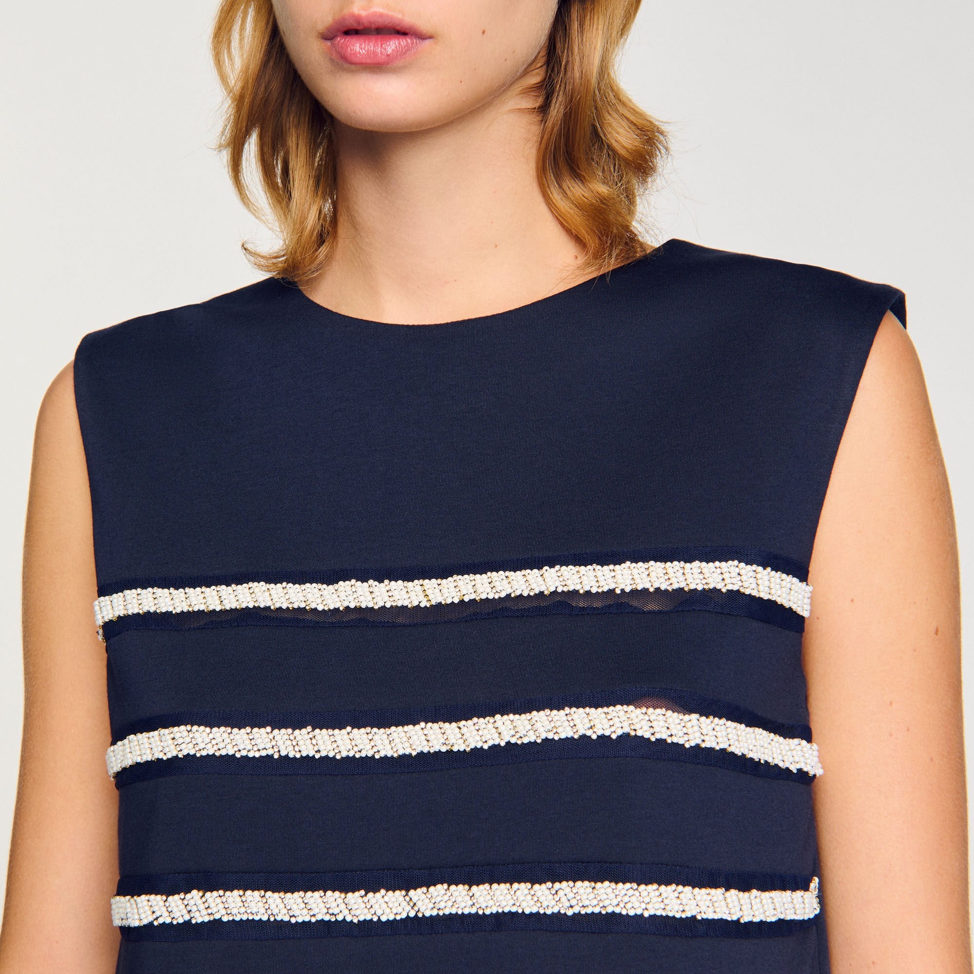 SLEEVELESS STRIPED T-SHIRT - 3
