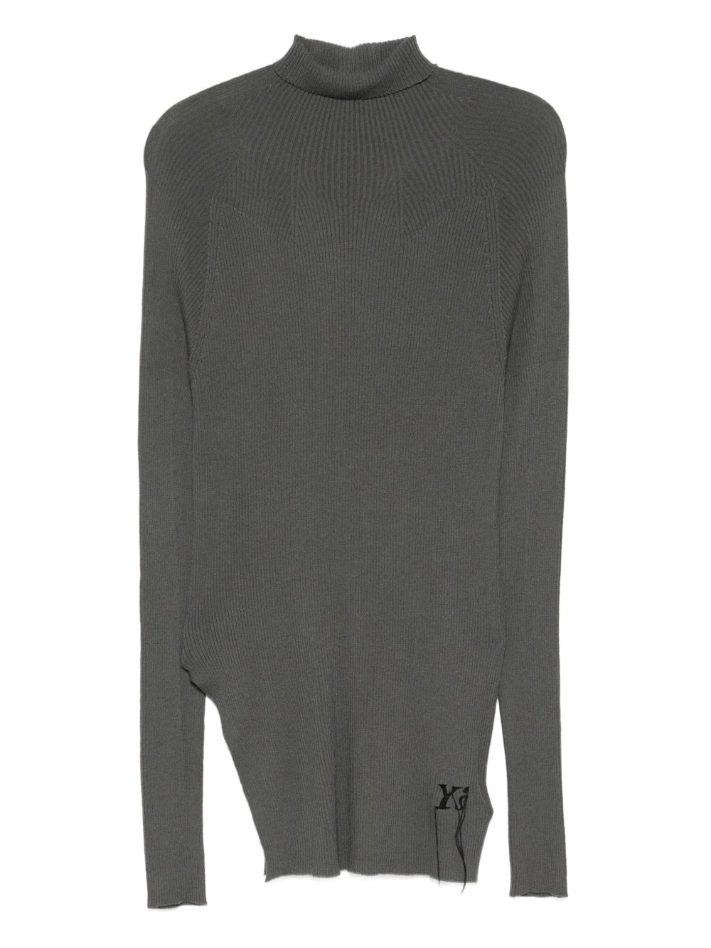 logo-embroidered top - 2