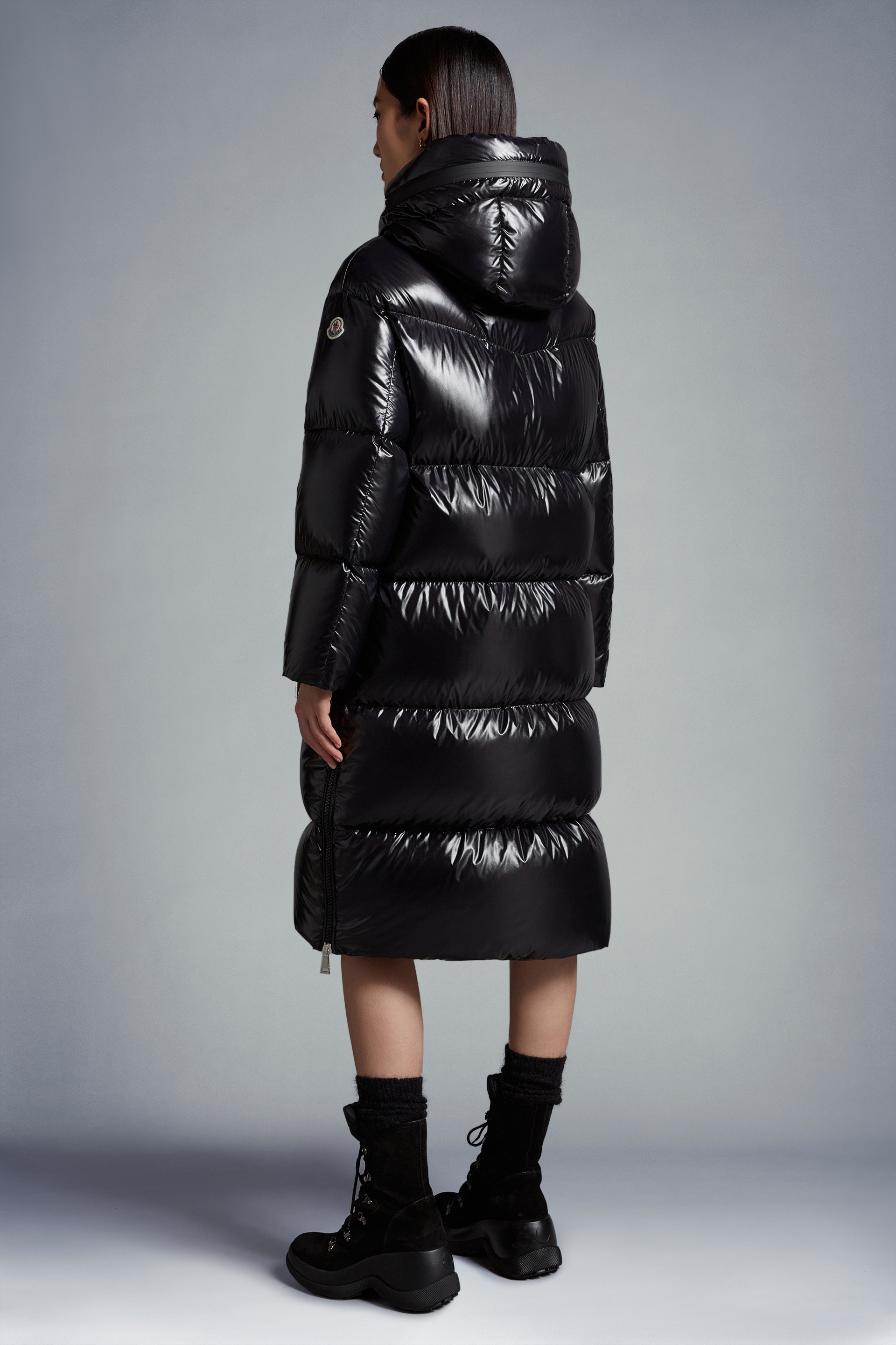 ★関税込★ MONCLER BOULOGNE REVERSIBLE LONG DOWN JACKET MONCLER Boulogne reversible hooded quilted down coat | NET-A