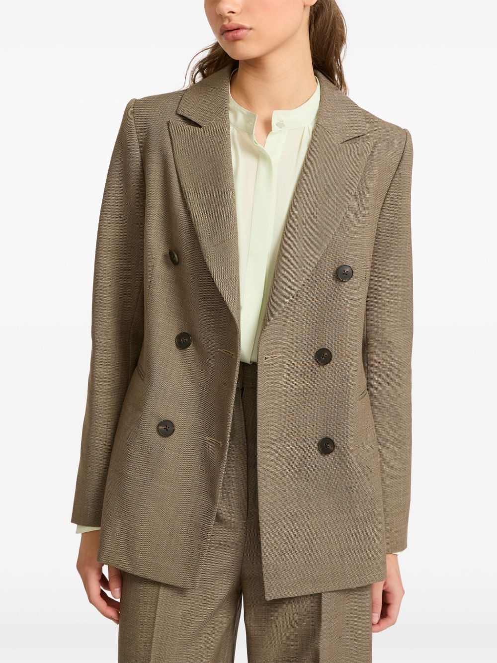 double-breasted blazer - 3