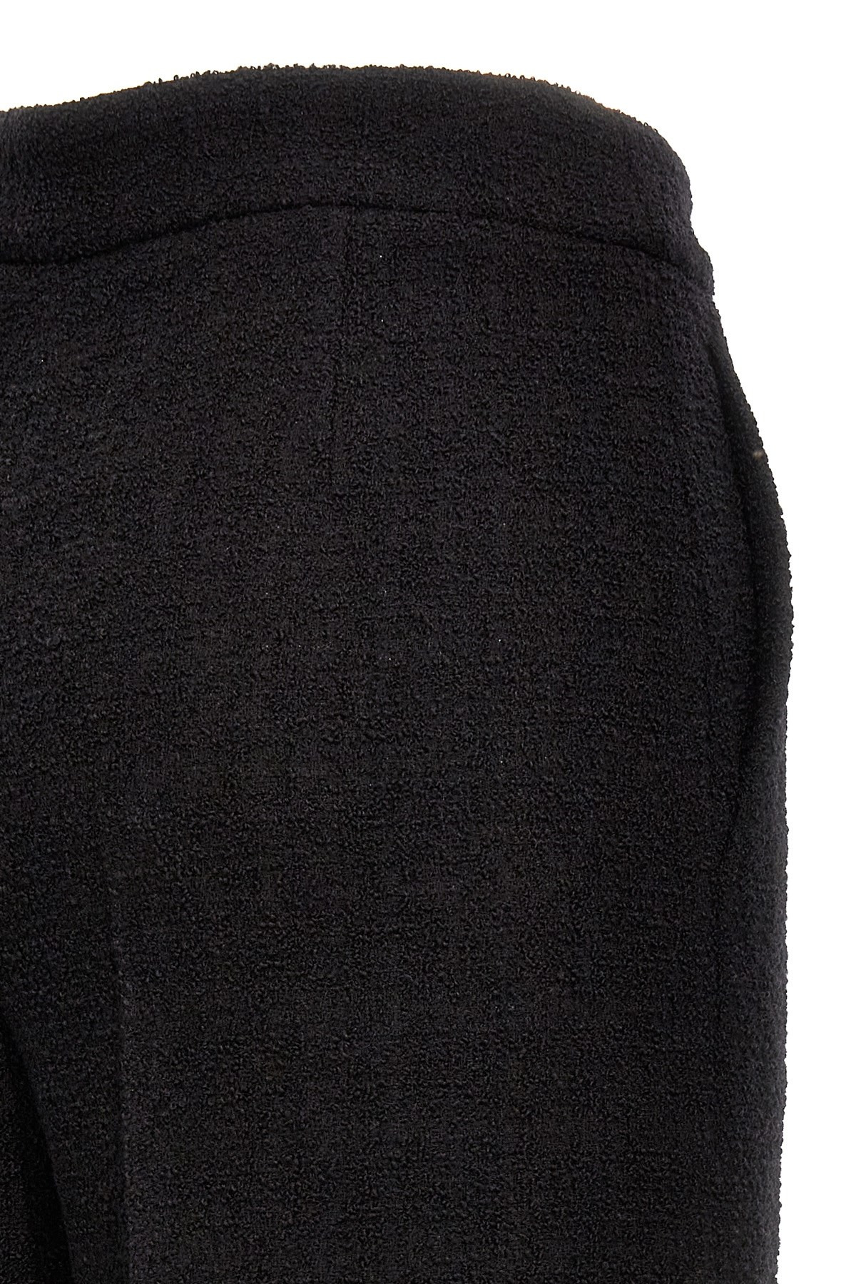 Cropped bouclè pants - 5