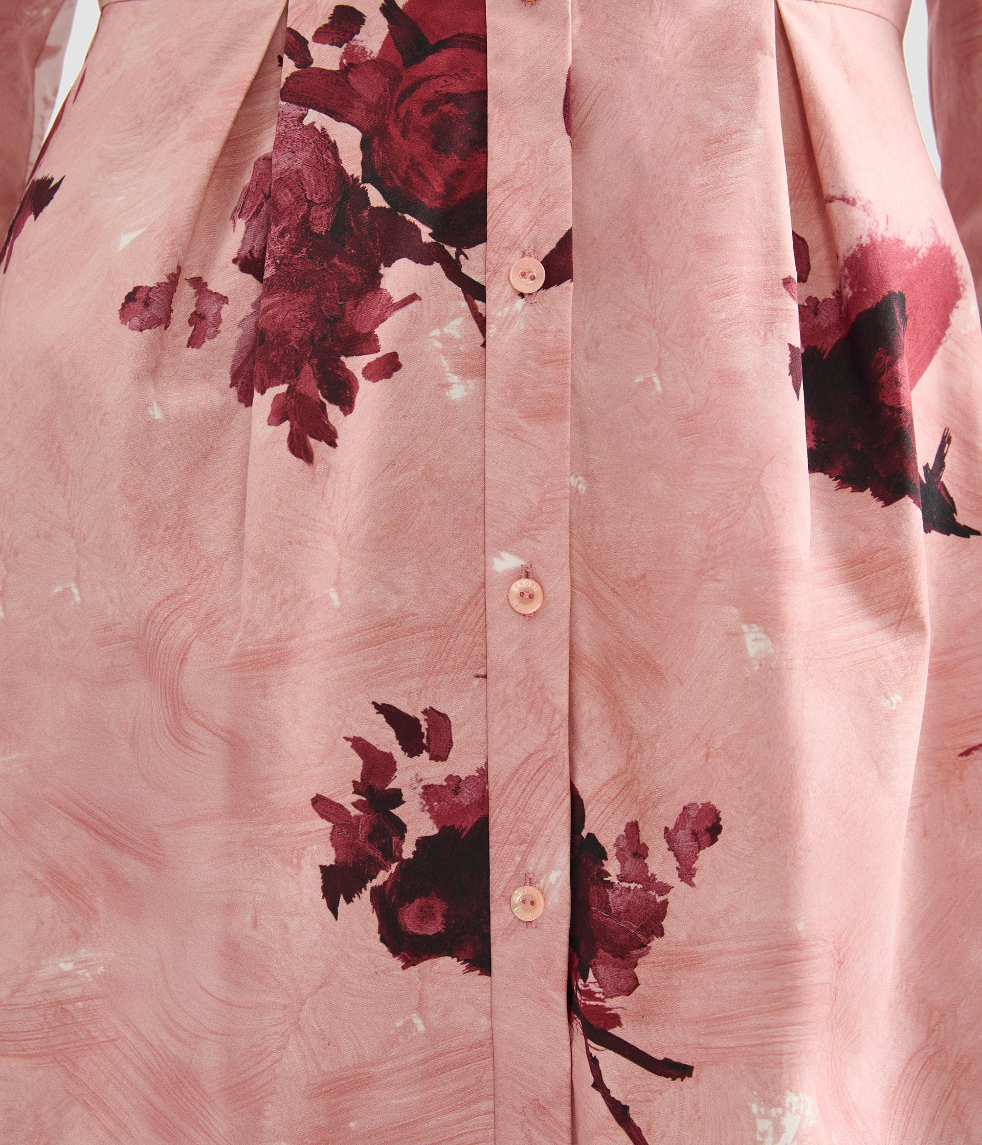 LONG SLEEVE MINI SHIRT DRESS - 6