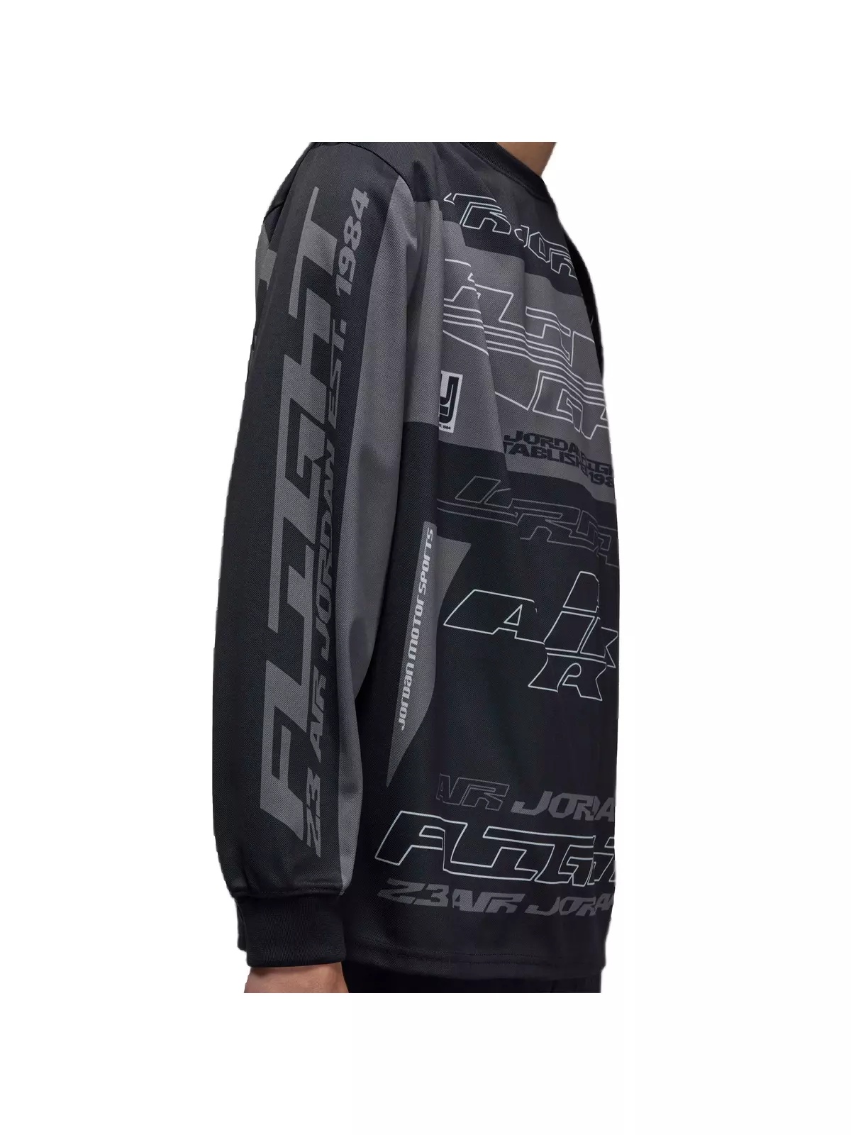 Men's MVP AOP Long-Sleeve Top -Black - 6
