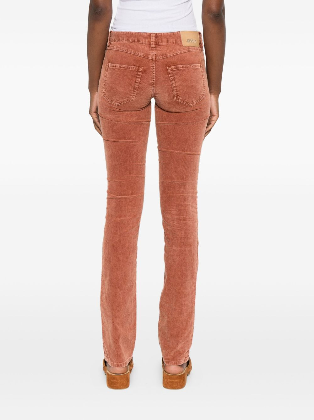 five-pocket corduroy trousers - 4
