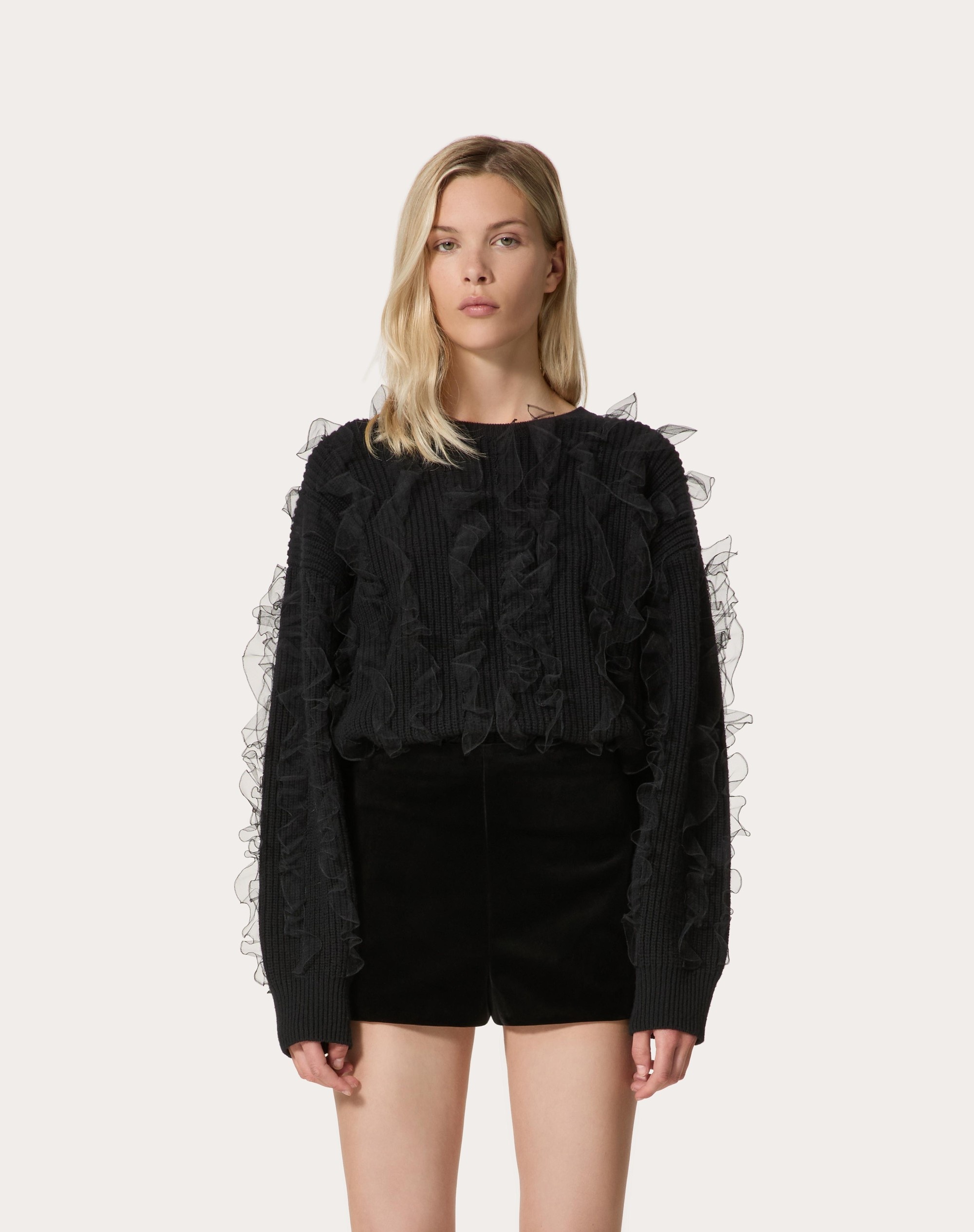 EMBROIDERED WOOL SWEATER - 3