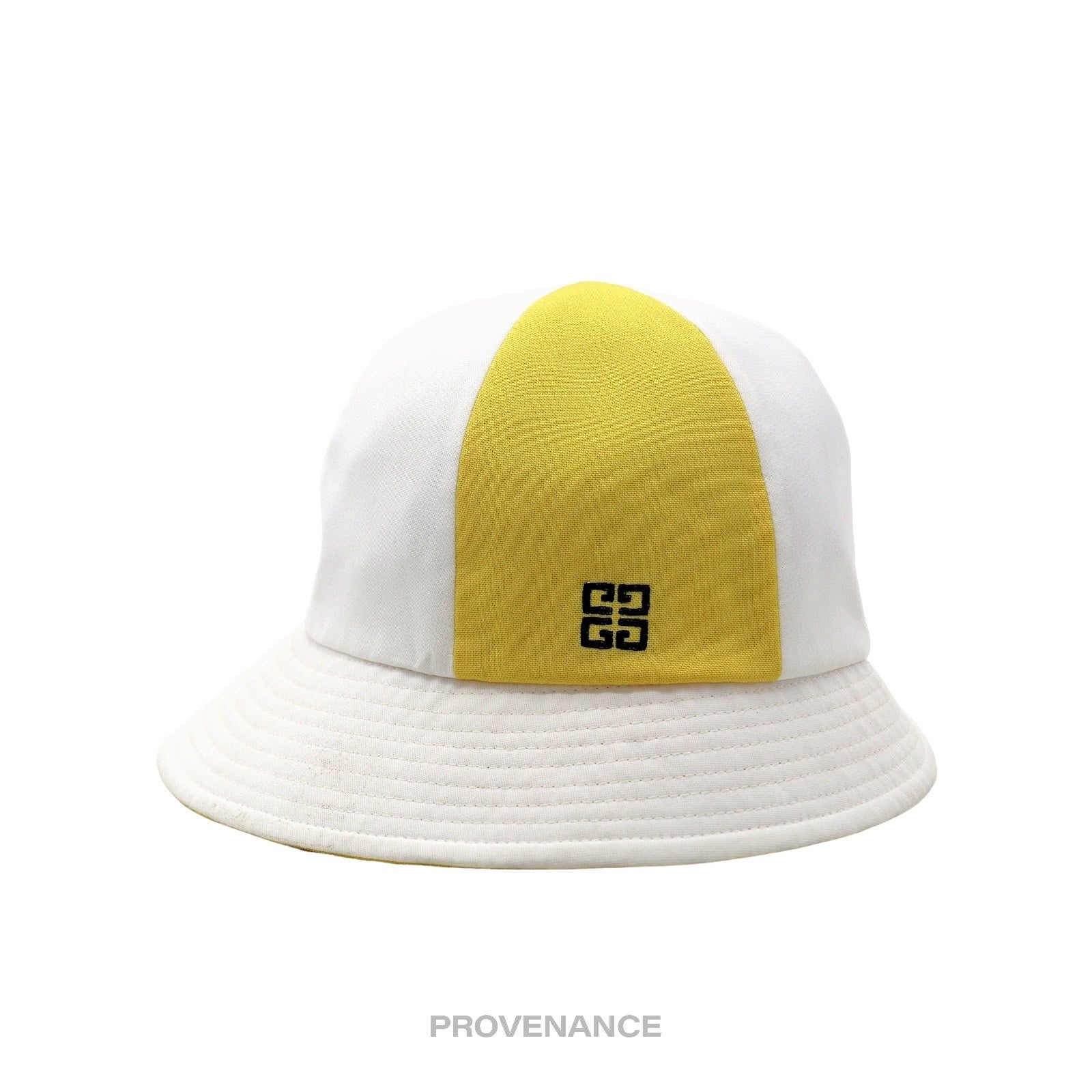 Givenchy Givenchy 4G Bucket Hat - Yellow White Patchwork  display picture 1