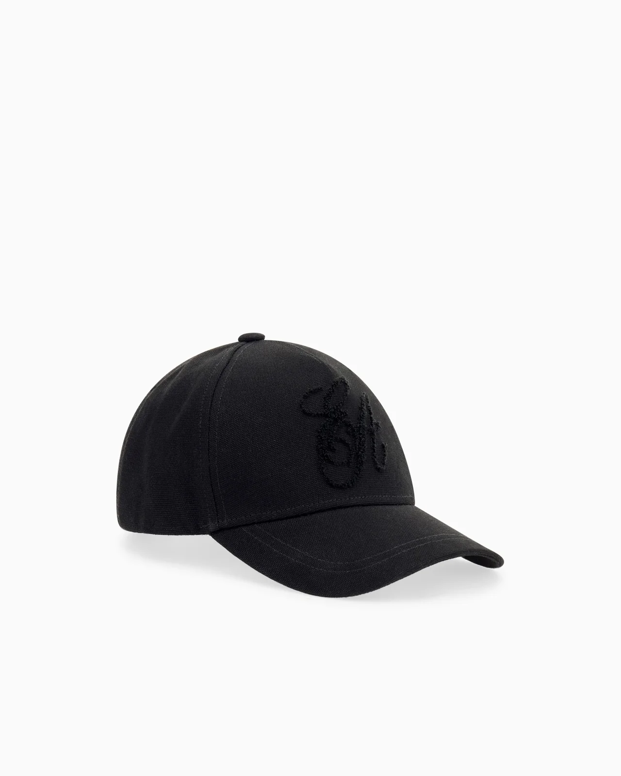 BASEBALL HAT IN COTTON CANVAS WITH AN EMBROIDERED LOGO - 1