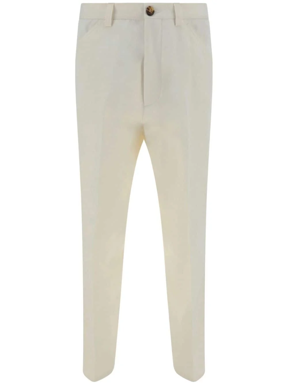 straight trousers - 1