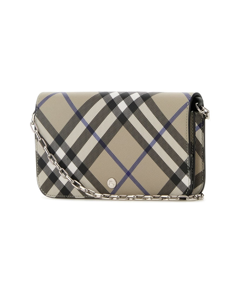 Burberry Checked Chain-linked Wallet outlook