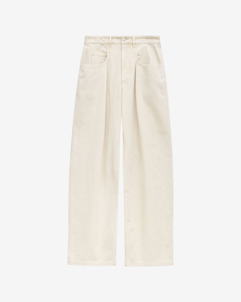 Isabel Marant Beige Telore Cargo Pants