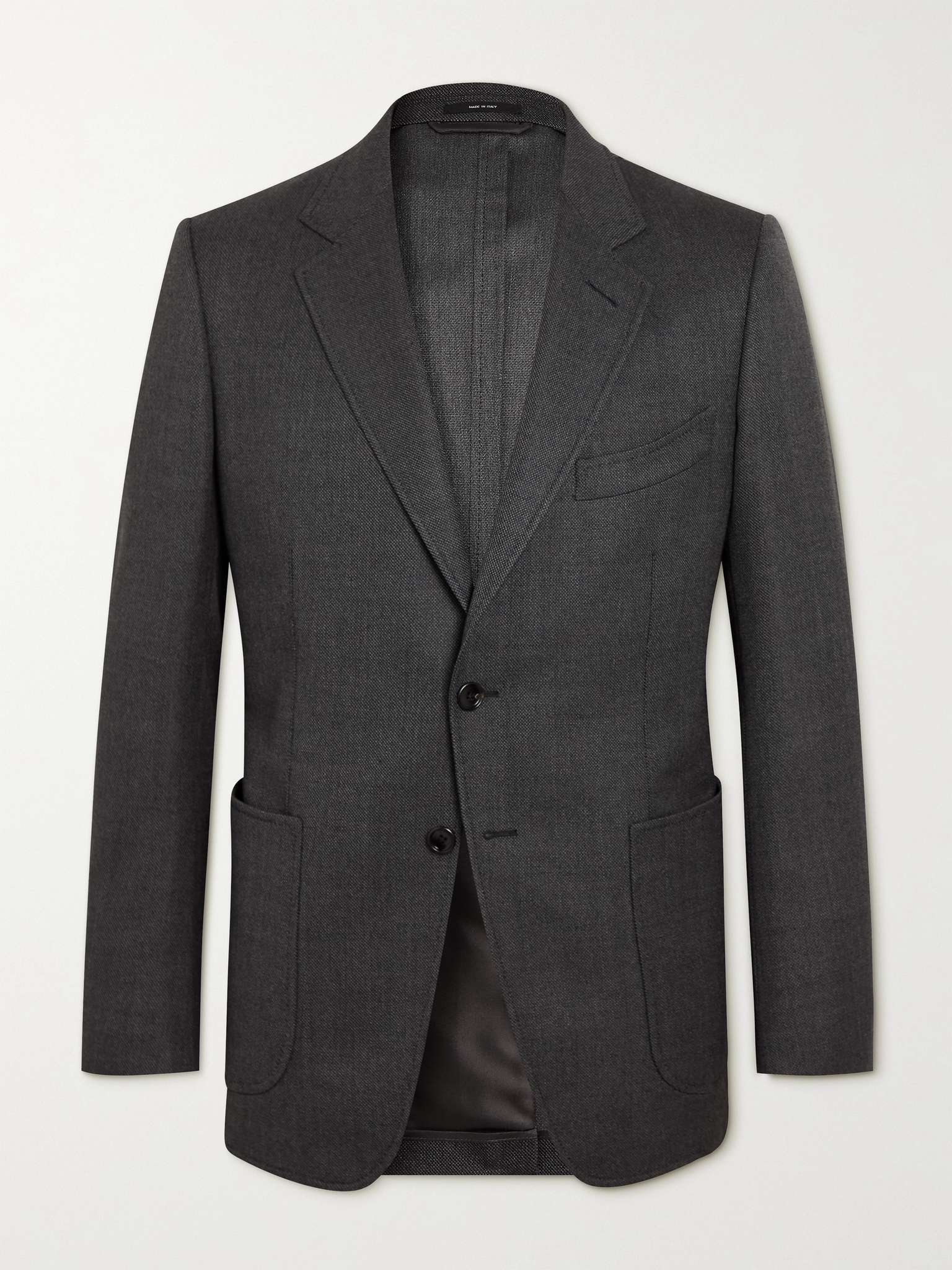 O'Connor Slim-Fit Honeycomb Mohair-Blend Blazer - 1