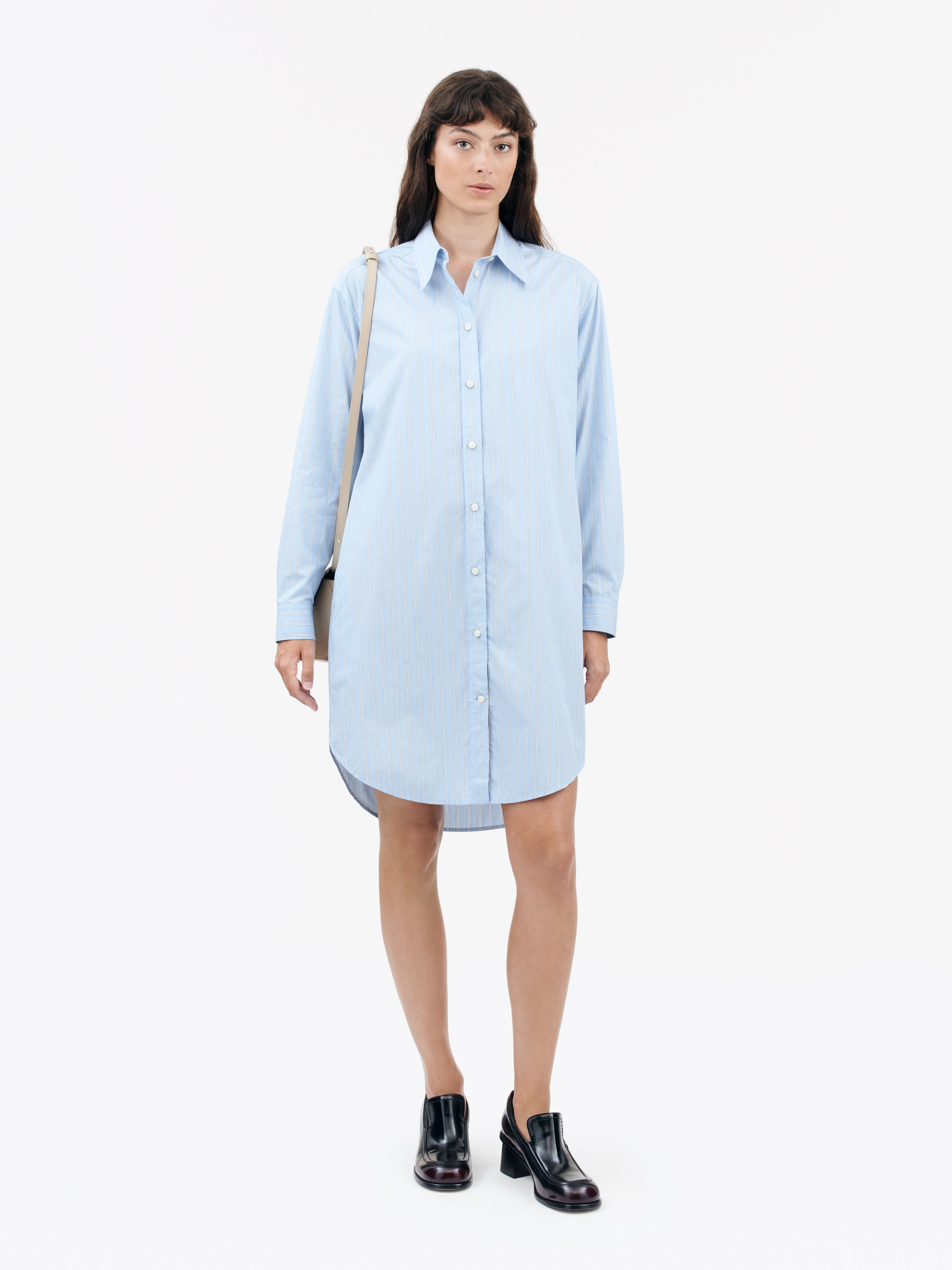 Silvie Pinstriped Dress - 2