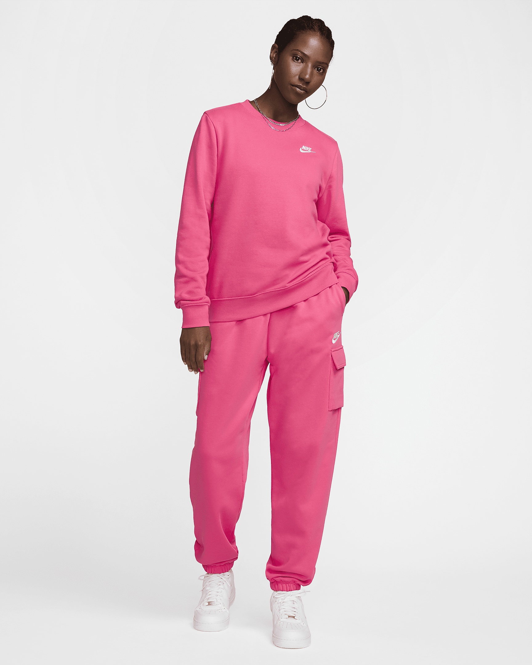 Nike Sportswear Club Fleece Women's Crew-Neck Sweatshirt - 5