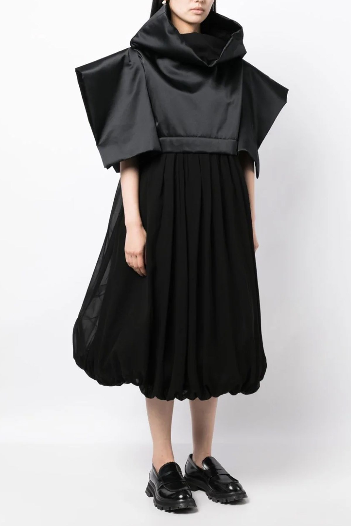 Comme Des Garçons Two-material dress | julianfashion