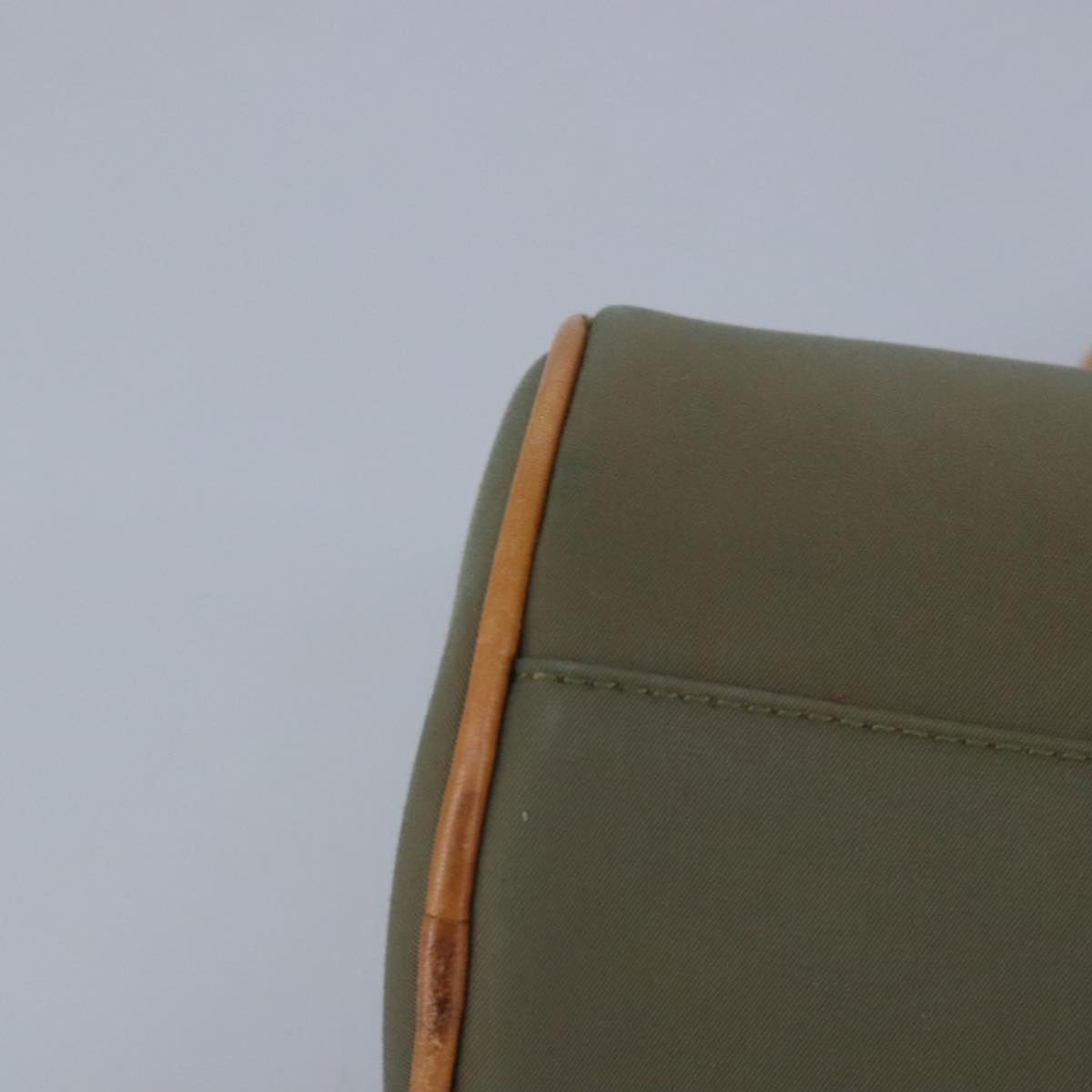Burberry Hand Bag Nylon Khaki - 9