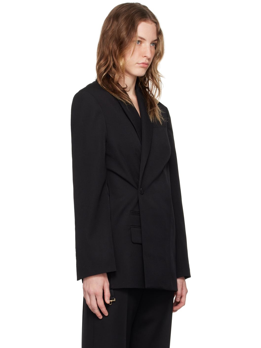 Black La Casa 'La veste Tibau' Blazer - 2