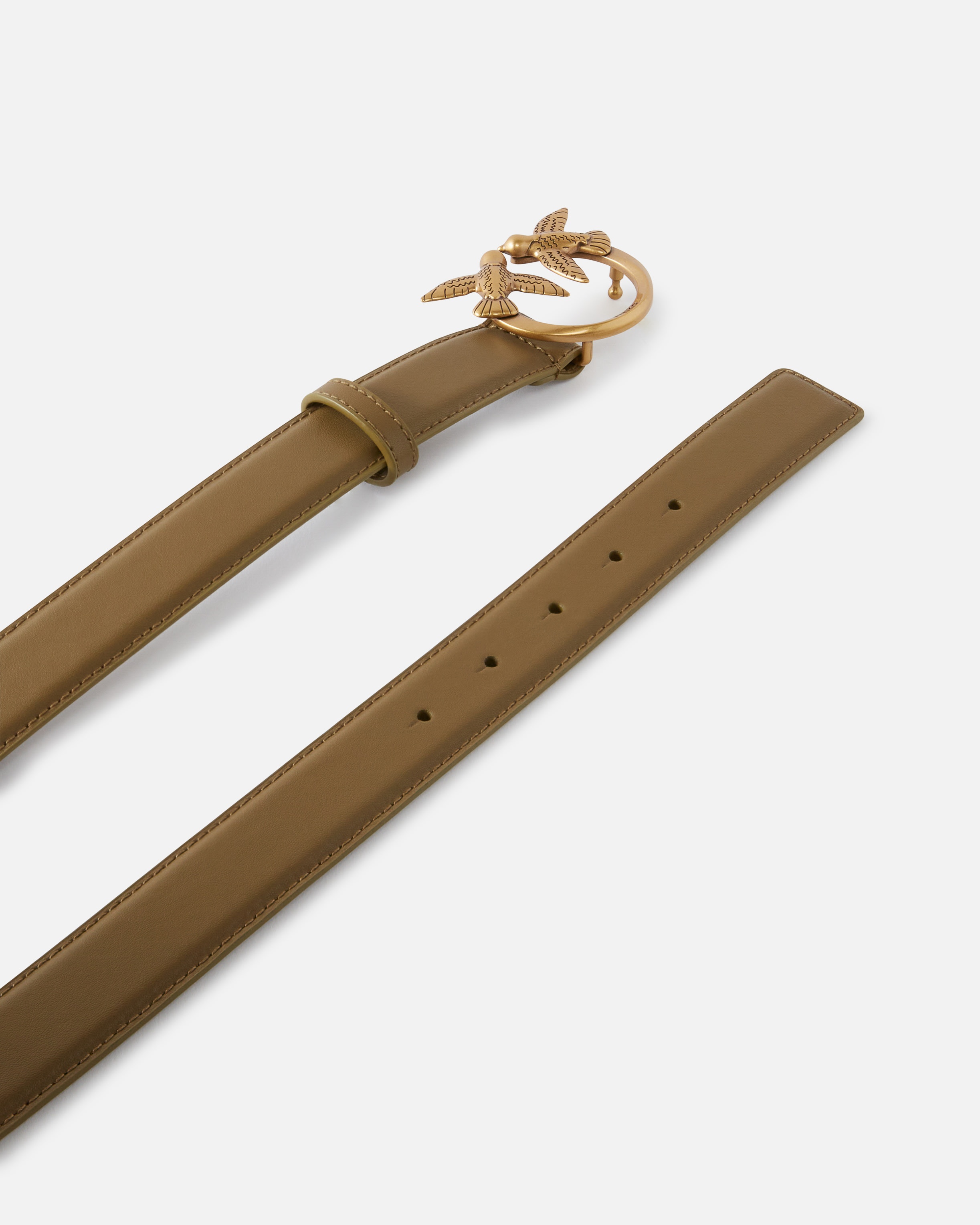 LOVE BIRDS LEATHER BELT 3CM - 3