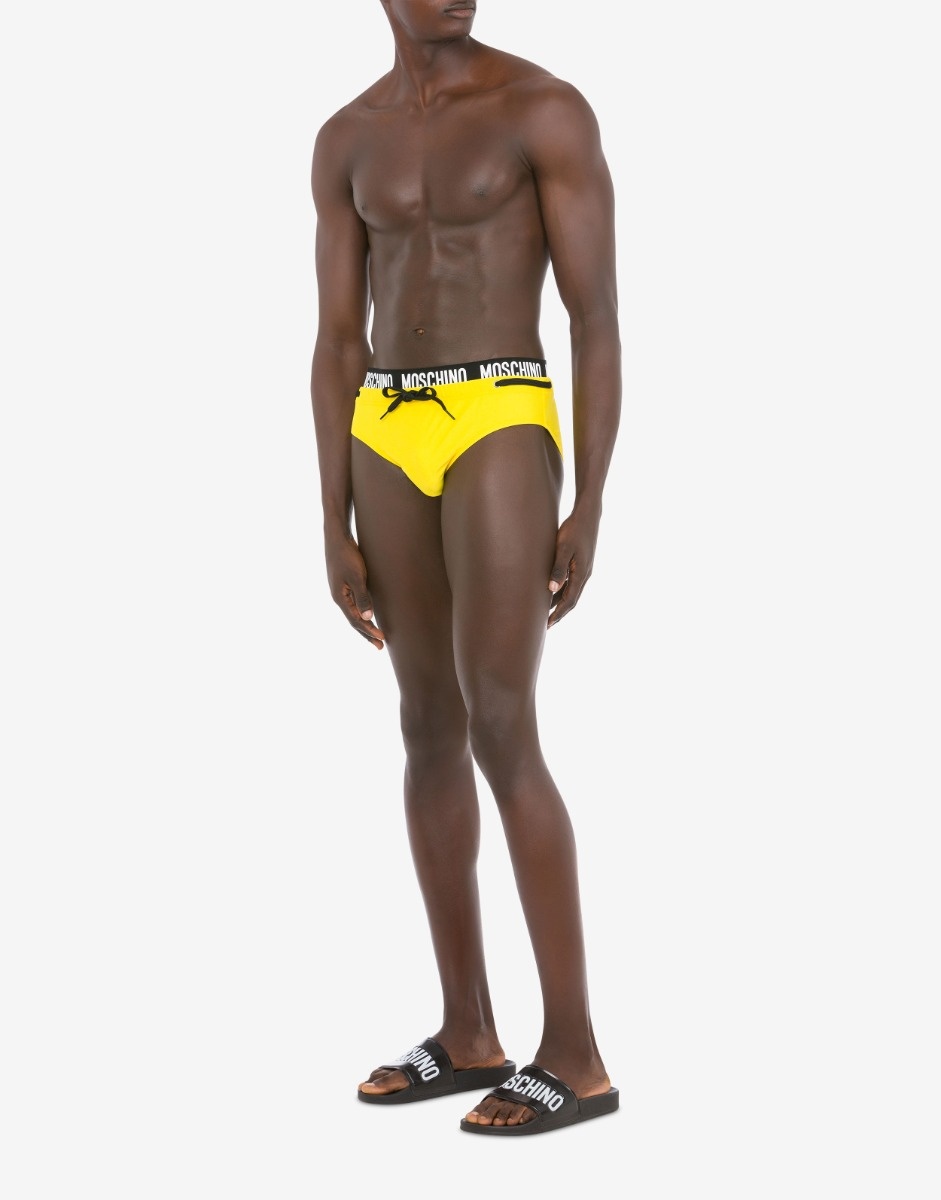 RUBBER LOGO BIKINI BOTTOMS - 3