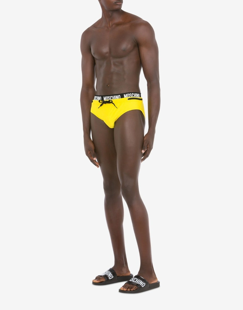 RUBBER LOGO BIKINI BOTTOMS 1