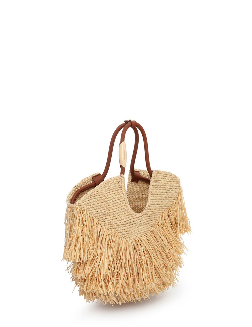 GOLDENTIME SMALL FRINGE TOTE - 3