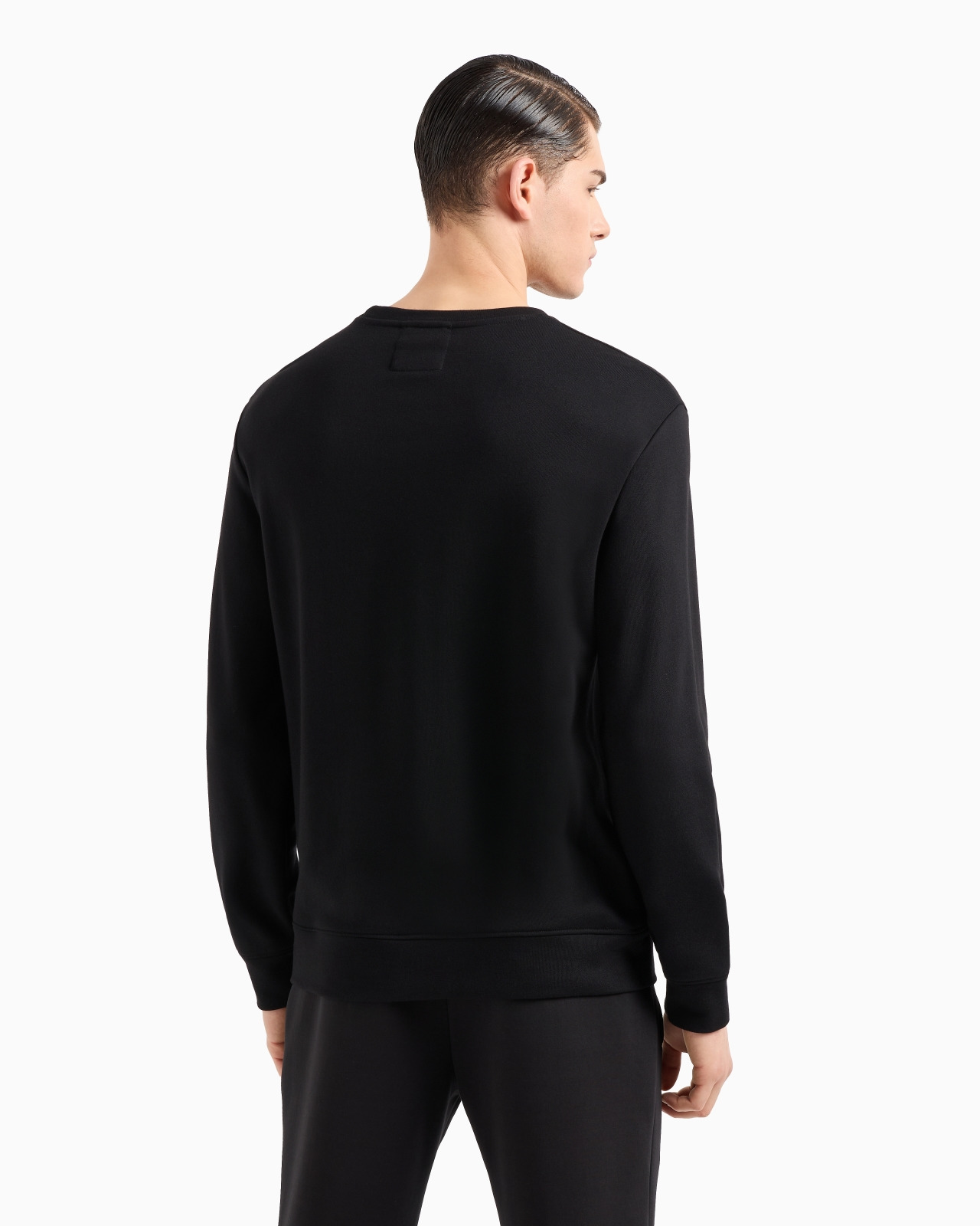 Modal-blend sweatshirt with logo print - 3
