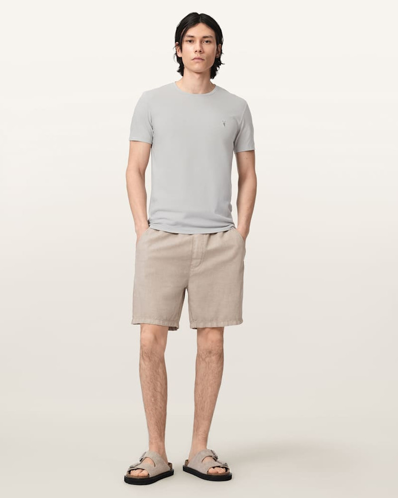 ALLSAINTS TONIC CREW NECK SLIM RAMSKULL T-SHIRT outlook