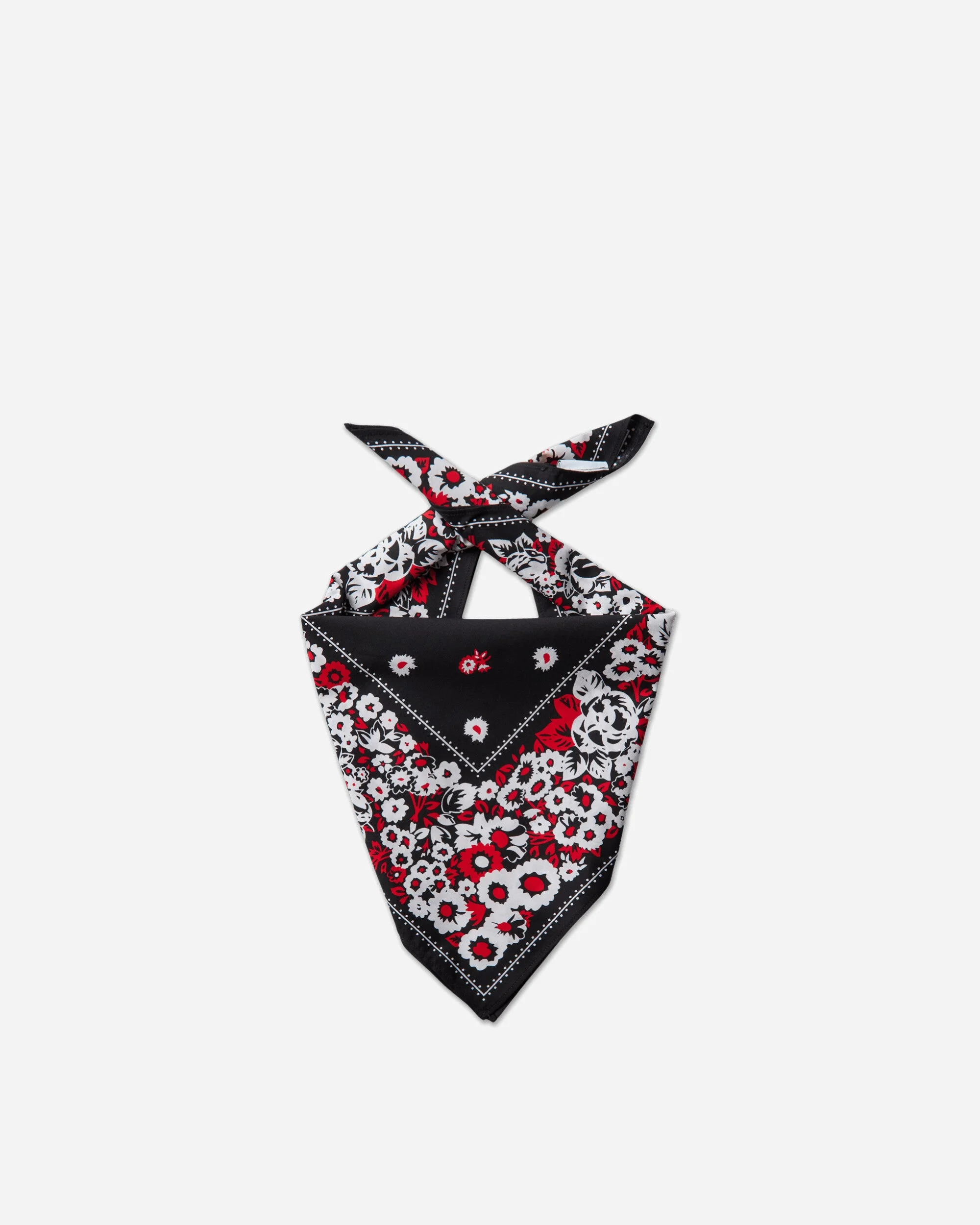 NÒMARHYTHM TEXTILE Bandana Black / White / University Red - 1