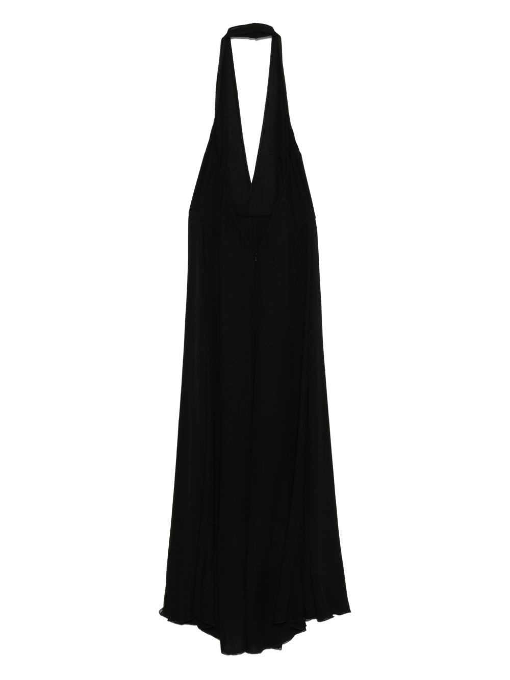 halterneck sleeveless day dress - 2