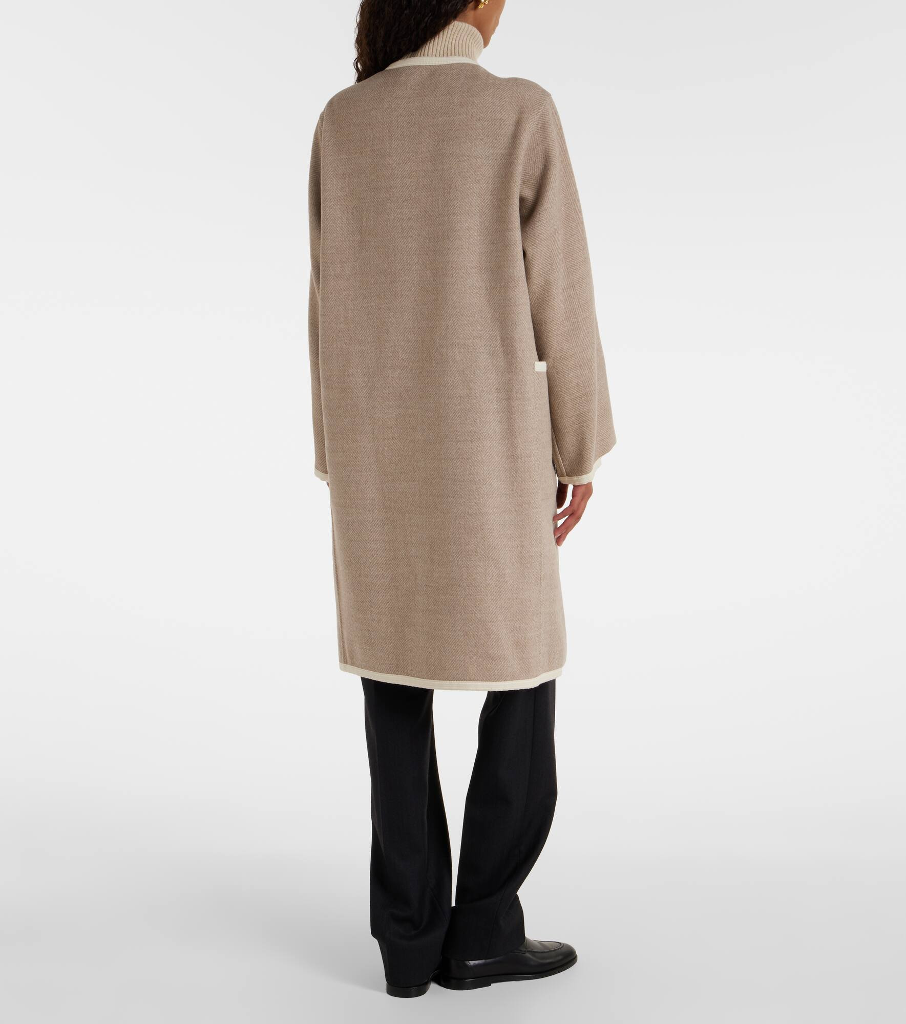 Virgin wool coat - 3