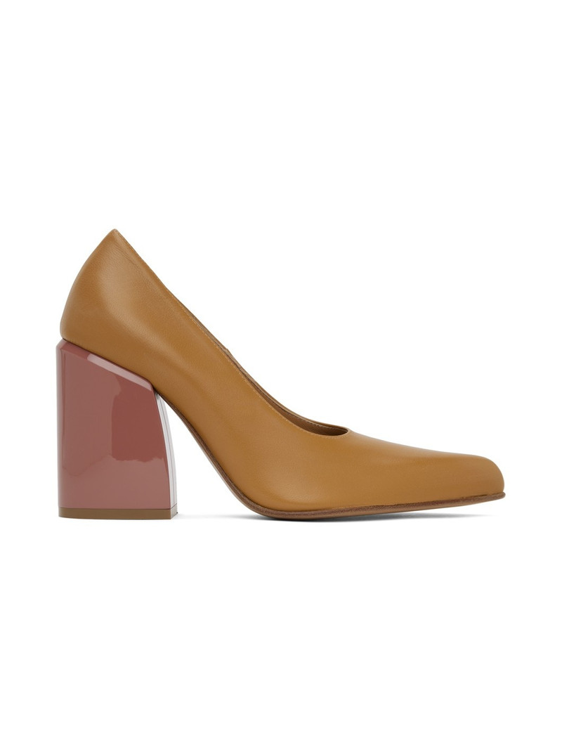 Yellow Chunky Heels 1