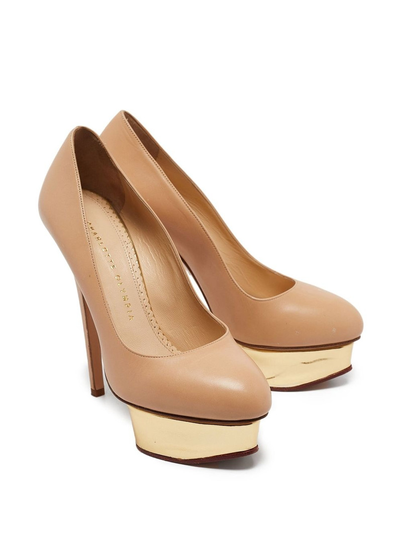 140mm leather pumps 3