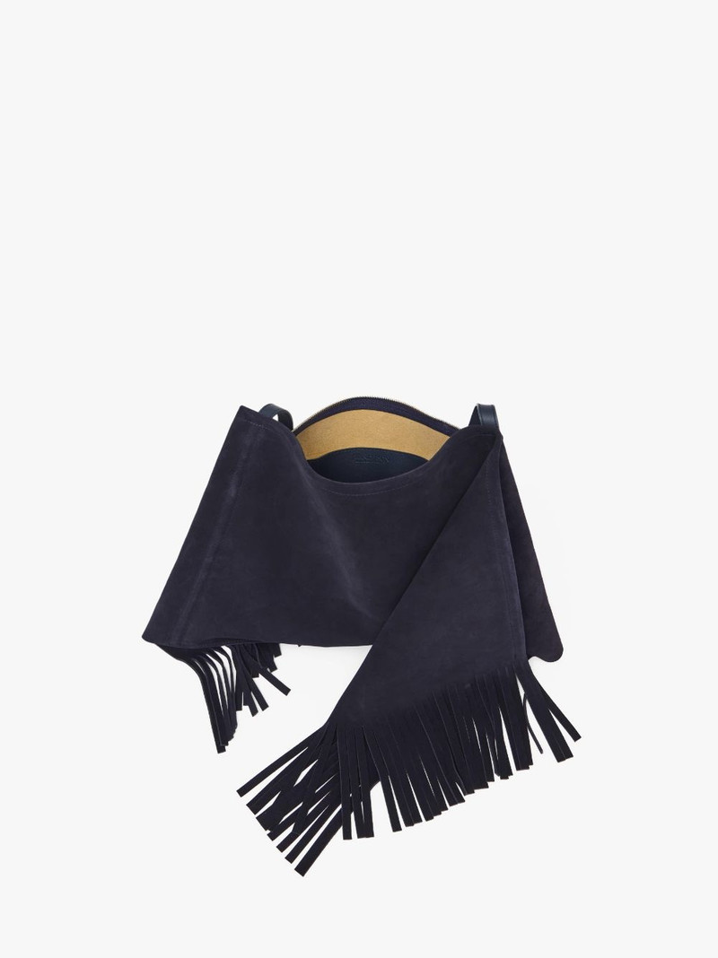 MEDIUM SCARF BAG - SUEDE SHOULDER BAG 3
