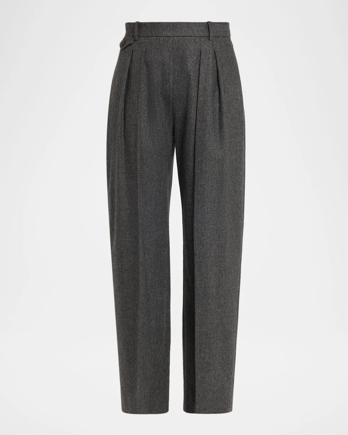 Dugan Pleated Tapered-Leg Ankle Pants - 1