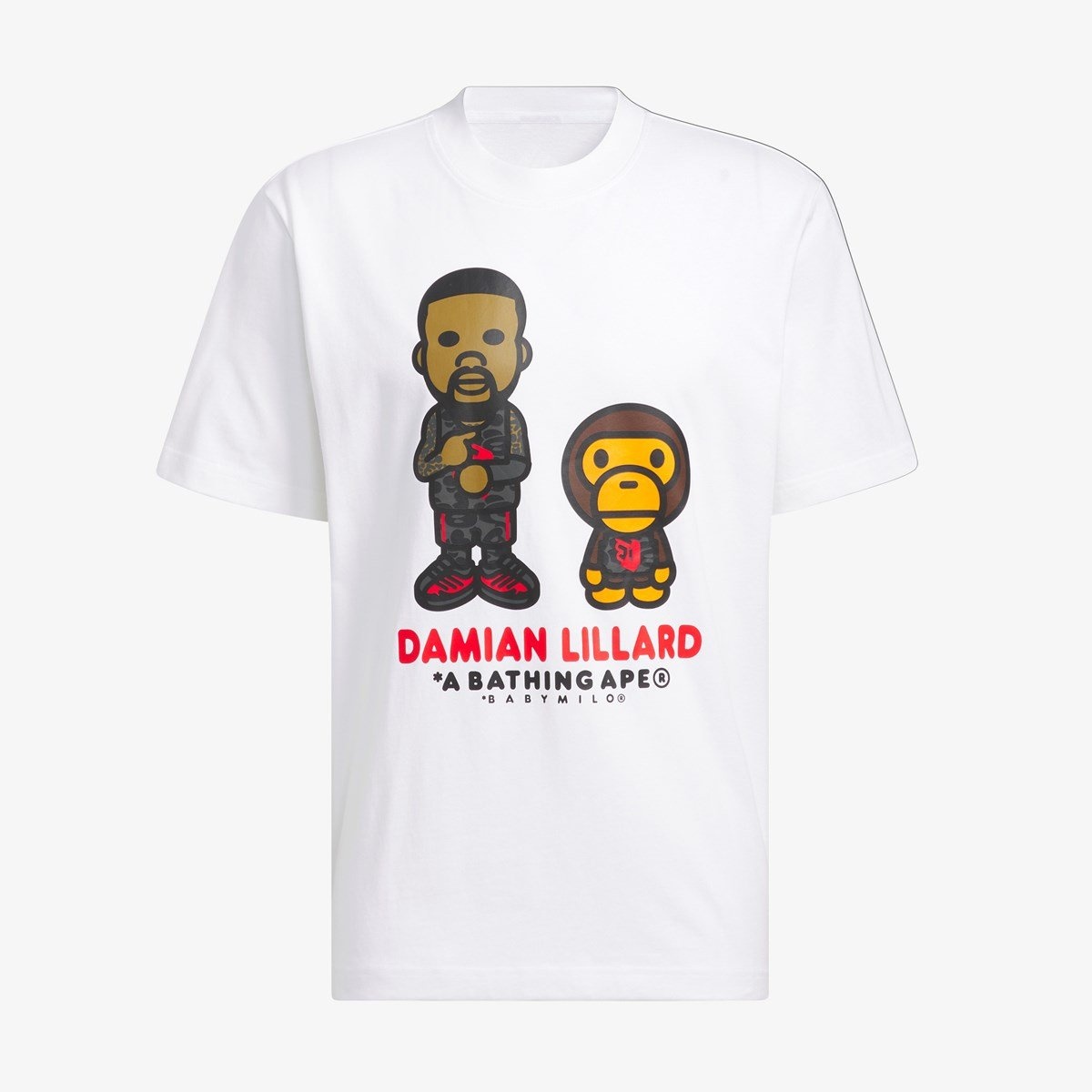 Dame Baby Milo Tee x BAPE - 1