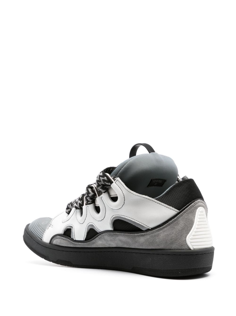 Curb leather sneakers - 3
