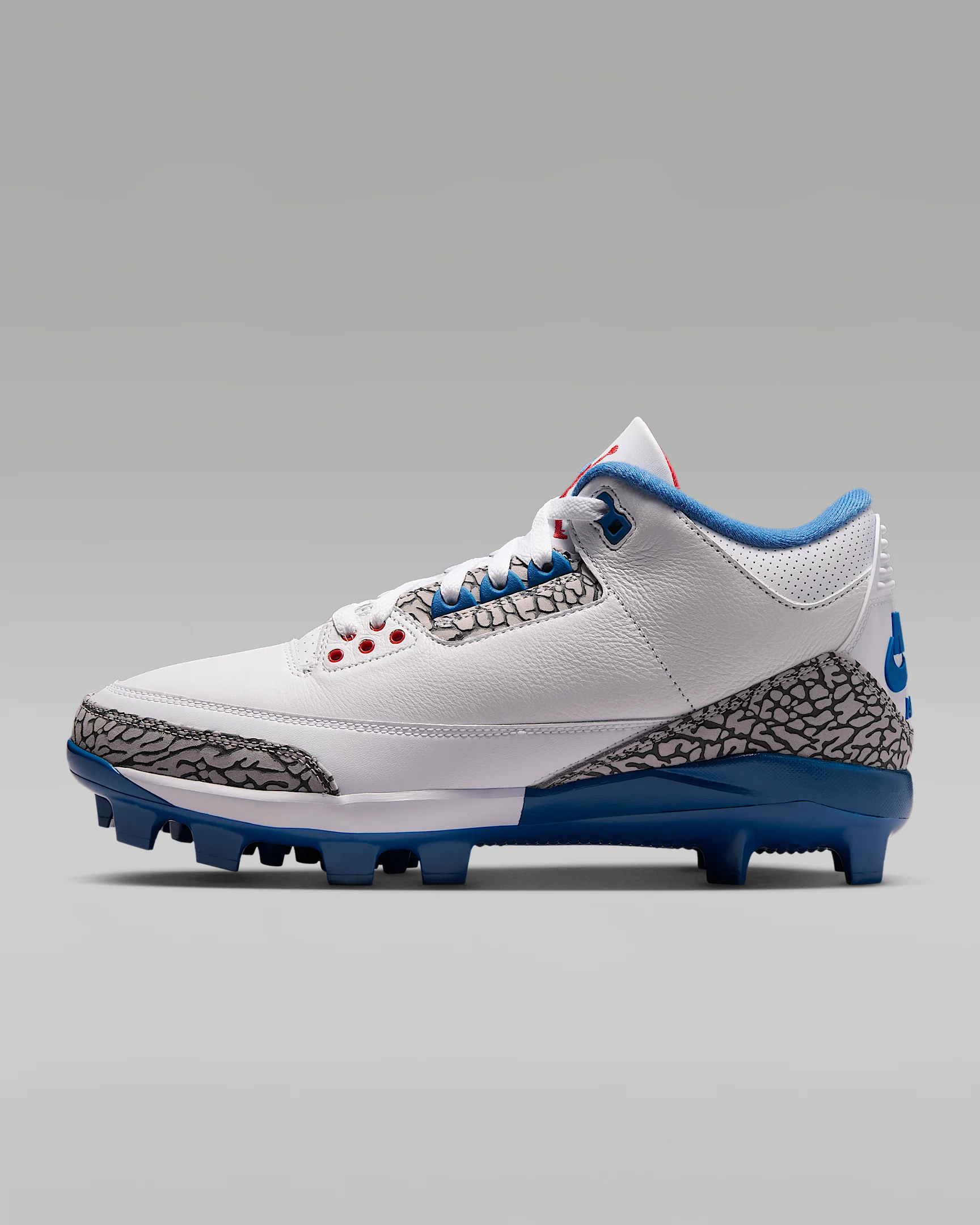 Jordan 3 Retro MCS "True Blue" Men's Baseball Cleats - 1
