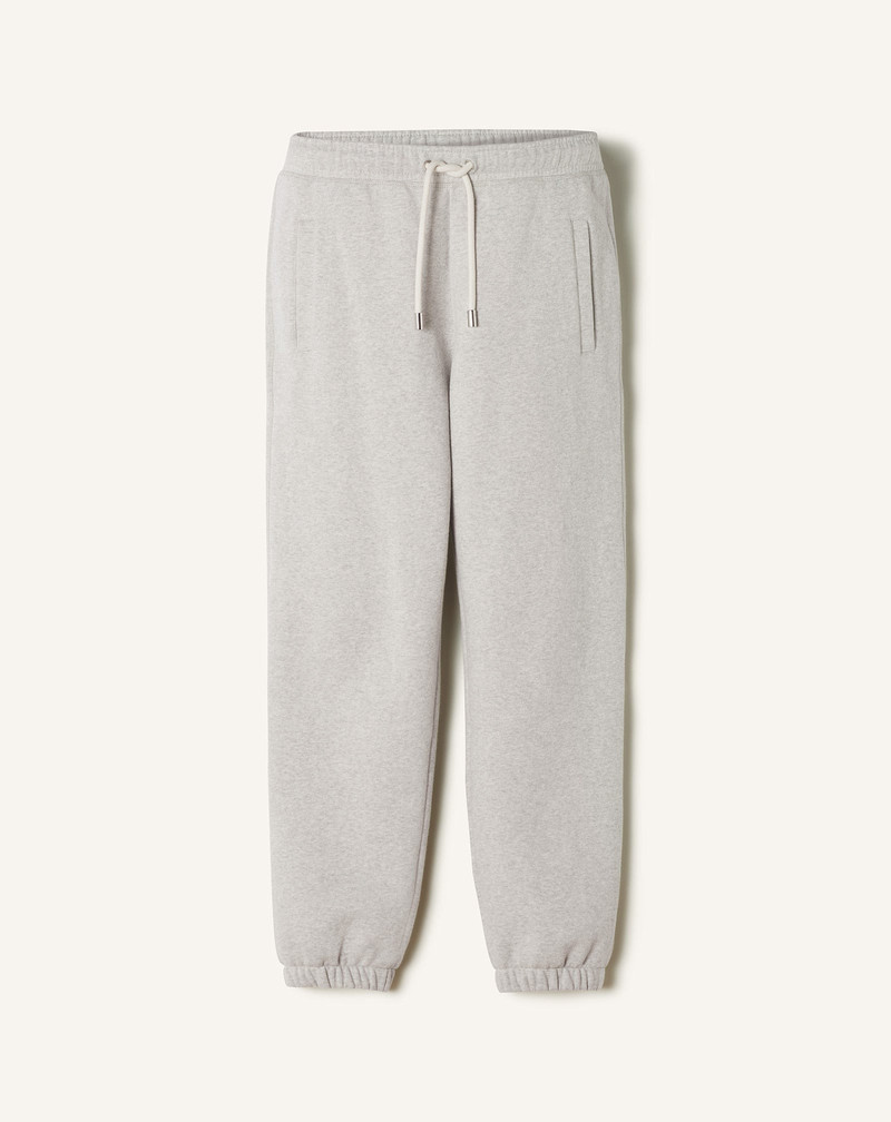 COTTON FLEECE AND CASHMERE JOGGING PANTS 1